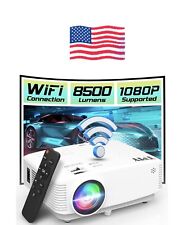 TMY Mini WiFi Projector 8500 Lumen 1080P FHD Supported Portable Outdoor Movie... picture