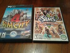 Sim City 4 Deluxe Edition and Sims 3 World Of Adventures PC picture