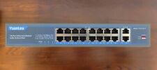 YuanLey 18 Port Ethernet Switch,with 16 port 10/100Mpbs PoE,2 Gigabit Uplink picture