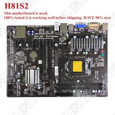 6GPU 6PCIE for Desktop HI-FI H81S2 Motherboard H81 LGA 1150 DDR3 SATA2 USB2.0 picture