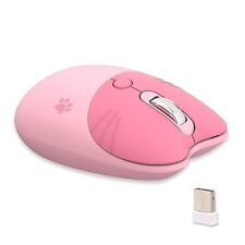 Cute Cat Wireless Mouse, Silent Mouse, 2.4G Wireless Mice, Candy Colors, Kawai picture