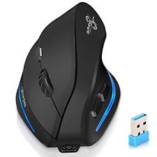 Wireless Ergonomic Mouse Vertical Bluetooth Mouse with LED Light Tri-Mode Mou... picture
