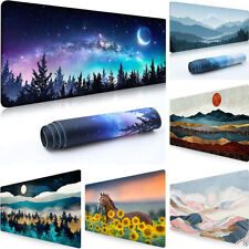 Large Gaming Mouse Pad Non-Slip Keyboard Mat for Laptop Computer xxl picture