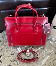 NEW McKlein USA W Series Red Leather Women's LAKE FOREST 15