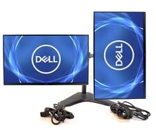 2x Dell UltraSharp P2419H 24inch Edgeless IPS LCD Monitors (GrA) HDMI+Dual Stand picture