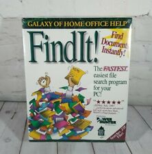 FindIt Rom Tech Software Home Office Help Windows 95 Find Documents PC Vintage picture