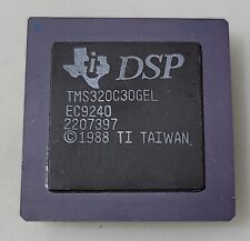 Vintage Rare Texas Instruments TI TMS320C30GEL EC9240 Processor Collection/Gold picture
