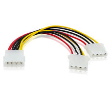 K15 SATA Cable Ide Power Cable 2x 4pin Molex Socket An Plug PC picture