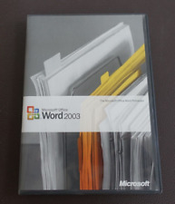 Microsoft Office Word 2003 UPGRADE installaton CD and Product Key picture
