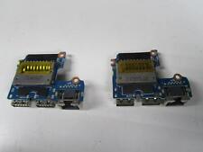 Pair of OEM Ethernet/Dual-USB Port Board for HP ProBook 640 G1 / 6050A2566901 picture