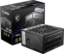 MSI MPG A1000G PCIE 5 - Full Modular - 80 Plus Gold 1000W - 100% Japanese 105... picture