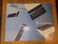 Vintage Atari Home Computers 1983 Advertising Booklet Sales Catalog picture