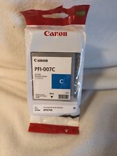 Genuine OEM Canon PFI-106C Cyan Ink Tank Expired 06/2021 New In Package picture