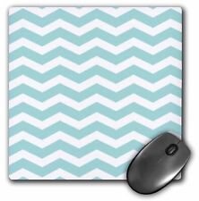 3dRose Mint and White Chevron Zig Zag Pattern Modern stylish pastel teal turquoi picture