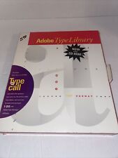 VINTAGE 1992 Adobe Type Library Type on Call Bundle Version 1-265 CD-ROM picture