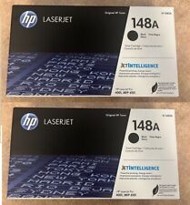 2 New Genuine Factory Sealed HP 148A BLACK Toner Cartridges W1480A Black Boxes picture