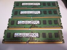 SAMSUNG 16GB (4X4GB) 1RX8 DDR3 PC3-12800U DESKTOP RAM M378B5173DB0-CK0 picture