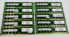 SERVER RAM -SAMSUNG *LOT OF 10* 16GB 4RX4 PC3L -10600R M393B2K70DMB-YH9 /TESTED picture