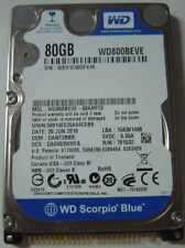 NEW 80GB 2.5 inch IDE 44PIN 9.5MM Hard Drive WD WD800BEVE NOS USA Seller picture