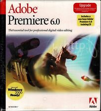 Adobe Premiere 6.0 Upgrade Pc New Sealed Full Retail Box Upgrades 5.x to 6.0 picture