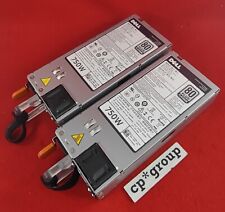 LOT OF 2 Dell 750W 80 Platinum Plus Hot Swap Power Supplies 79RDR picture