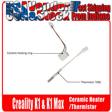K1 Hotend,  Ceramic Heating Tube / Thermistor 300°C, K1 Max Ceramic Heater, 60w picture
