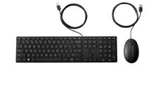 HP Wired Desktop 320MK Mouse and Keyboard - Black (9SR36UT#ABA) picture