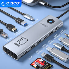 ORICO 10Gbps 11 IN 1 Type-C Laptop Docking Station USB 3.1 HDMI PD RJ45 USB HUB picture
