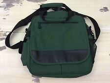 HASS AVOCADOS - NWOT Dark Green Canvas Messenger Bag Laptop Case, California Oil picture