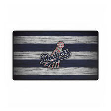 Los Angeles Dodgers Wood Look MLB Baseball High Definition Desk Mat Mousepad  picture