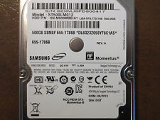 Samsung ST500LM012 HN-M500MBB/A1 REV.A DGT Apple#655-1786B 2.5