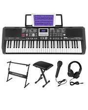 61 Key Portable Electric Keyboard Electronic Piano Music for Beginners Adults... picture