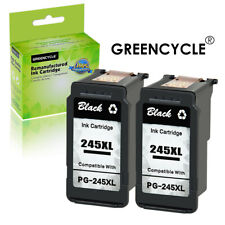 2x GREENCYCLE PG-245XL Black Ink For Canon PG-245 XL IP2820 MG2420 MG2520 TS3322 picture