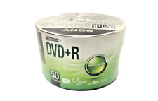 Sony DVD+R 120 Minutes 4.7GB 1x-16X Recordable Blank Media Disc 50 Pack picture