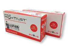 (LOT OF 2) EVOLIS ACL001A HIGHTRUST REGULAR CLEANING KIT CO000576 picture