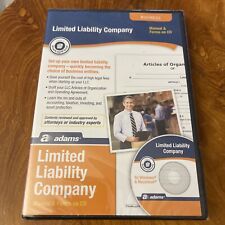 Adams Limited Liability Company Manual & Forms on CD,  BRAND NEW SEALED picture