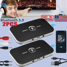 2in1 Bluetooth Transmitter & Receiver Wireless Adapter For Home Stereos/Speakers picture
