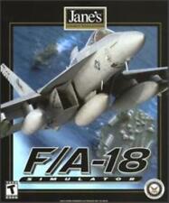 Jane's F/A-18 Simulator PC CD pilot Hornet combat jet fighter war bomber game picture