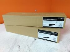 NEW Lot of 2 StarTech CMDUCT2U Horizontal Finger Rack Cable Manager SEALED BOX picture