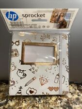 HP Sprocket Gold and White Photo Album (2HS31A) picture