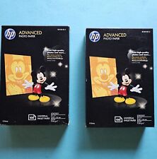 HP Advanced Photo Paper Inkjet Glossy 4x6 100 Sheets Q7906A Mickey Mouse Disney picture