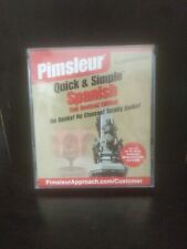PIMSLEUR QUICK AND SIMPLE SPANISH 2ND REVISED EDITION (4 DISCS) New ~ trl8#50 picture