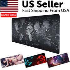 Extended Gaming Mouse Pad Desk Keyboard Mat Large Size 800MM X 300MM 31x12 picture