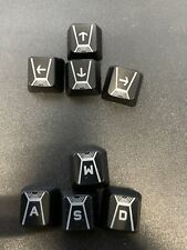 W A S D & direction arrow key caps for Logitech G910 Romer-G Mechanical Keyboard picture