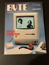 BYTE MAGAZINE FEB 1984 VOL. 9 NO. 2 RARE BENCHMARKS VERY GOOD CONDITION QTY-1 picture