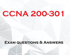 CCNA 200-301 Certified Network Associate BEST EXAM Questions DUMPS 1740 Q&A PDF picture