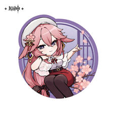 miHoYo Genshin Impact Mouse Pads Yae Miko Cute Outing Original Mouse Mats Goods picture