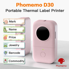 Phomemo D30 Mini Pocket Thermal Label Maker Machine Bluetooth Wireless Printer picture