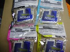 4 New Genuine Epson 32 Black and Color Ink Cartridges TO32 picture
