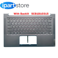 New Palmrest Backlit Keyboard For Lenovo ideapad Slim 7-14ITL05 5CB1B10315 US picture